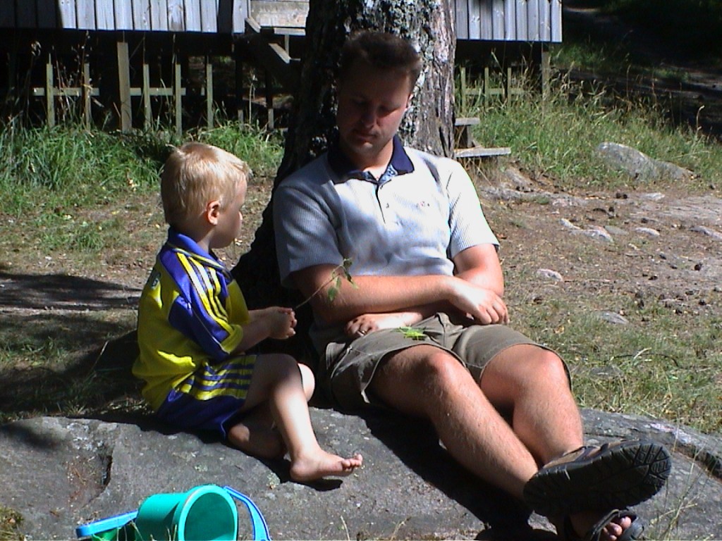 Bild: Thomas Egrelius och Jesper Nömell på Grinda