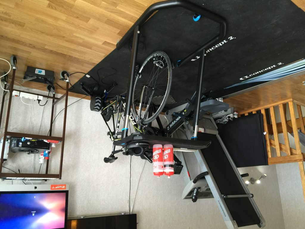 Bild: Översiktsbild över träningsplats för cykel