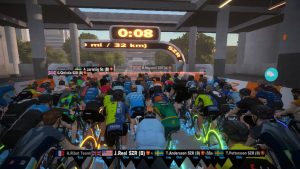 Bild: Zwift race