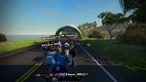 Bild: Zwift-cyklist